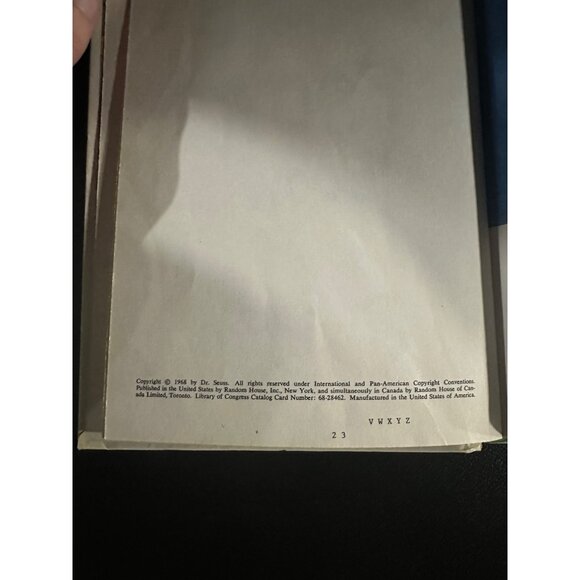 Dr. Seuss 4 Book bundle vintage cat in the hat foot book and children’s books - Picture 5 of 16